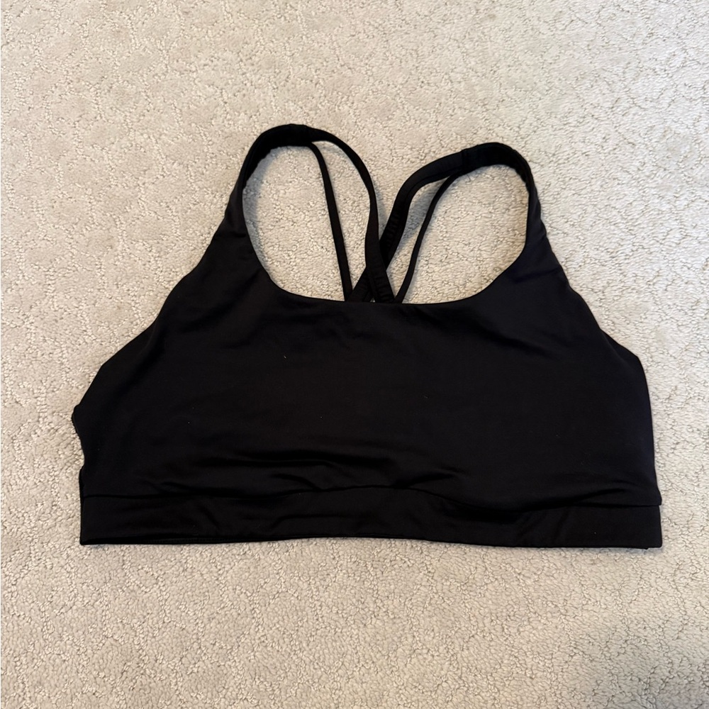 Lululemon Athletica Black Sports Bra B-D cups